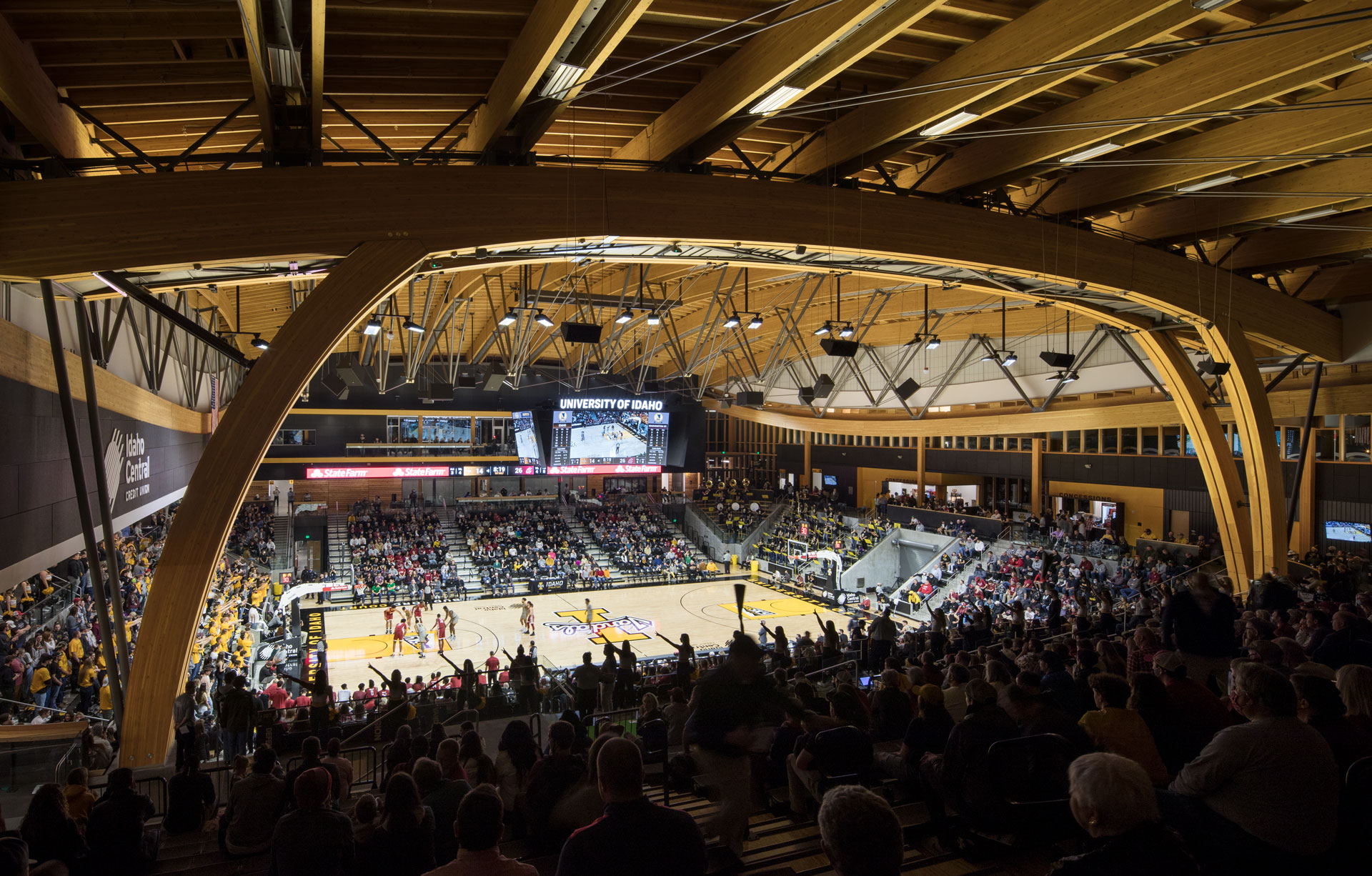 Idaho Central Credit Union Arena wins Athletic Business Facility of