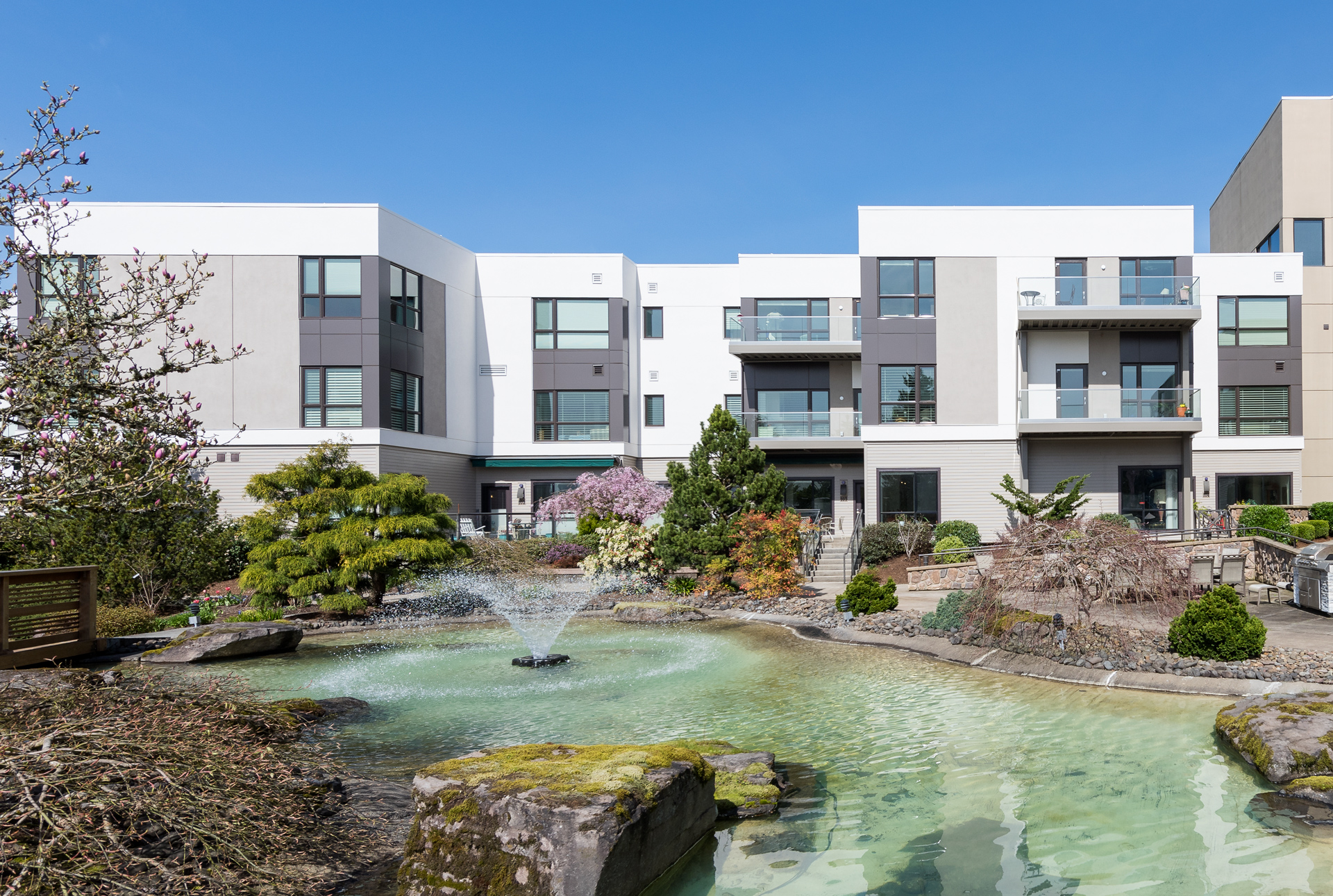 Willamette View Terrace Balcony Homes - Opsis Architecture