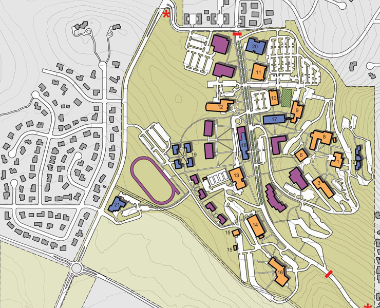 Cocc Campus Map