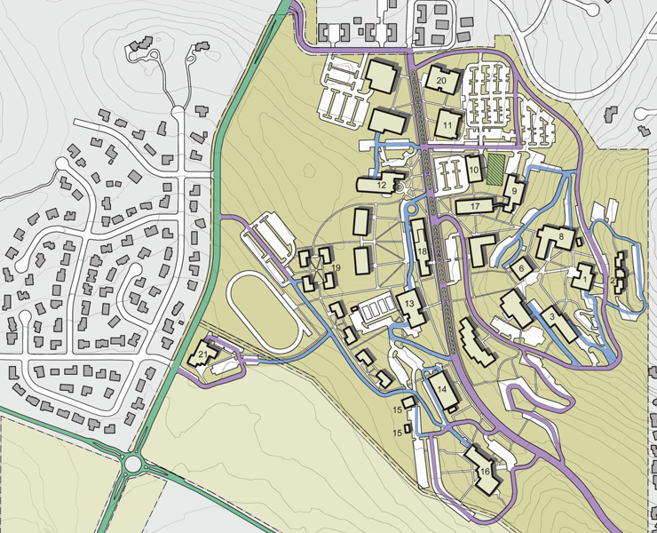 Cocc Campus Map